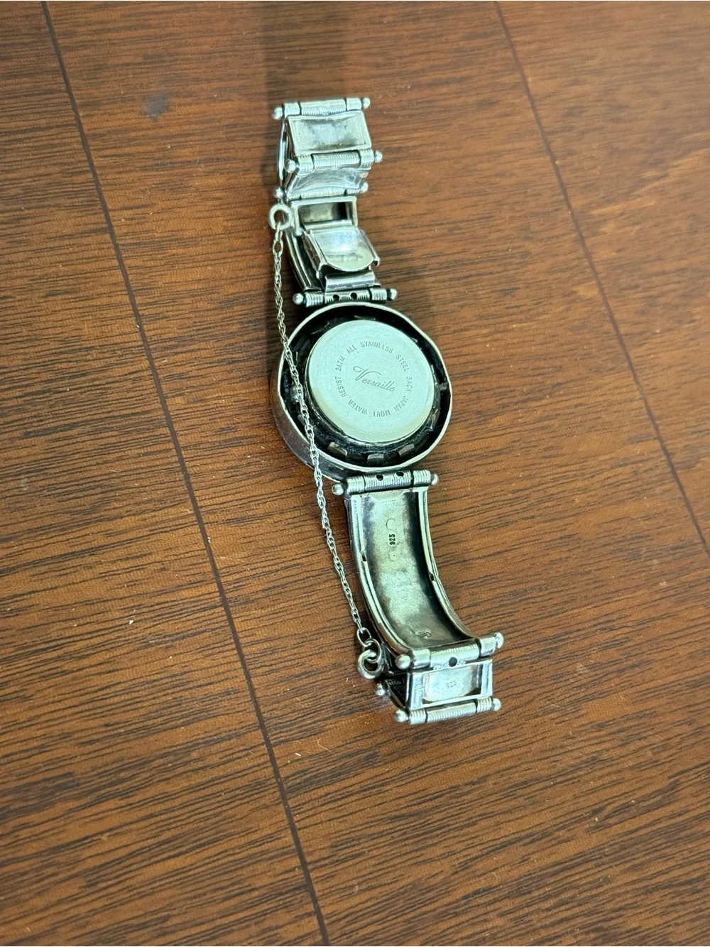 Shablool Sterling Silver 925 Women's Watch Hammered Artisan Spiral Working